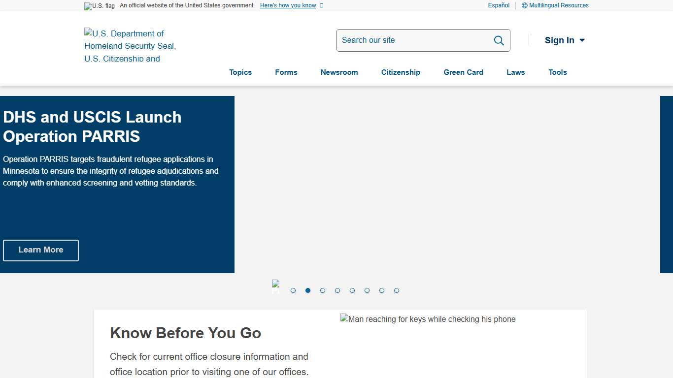 Home USCIS